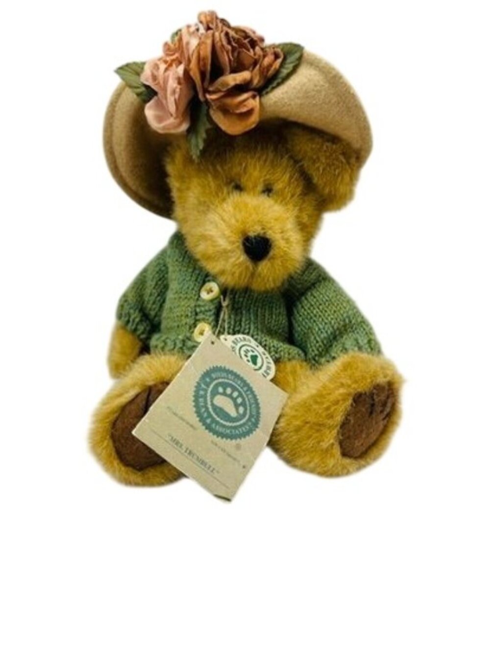 Vintage Boyds Bears Mrs. Trumbull #91833 Retired 1998 Plush – 10" with Tags